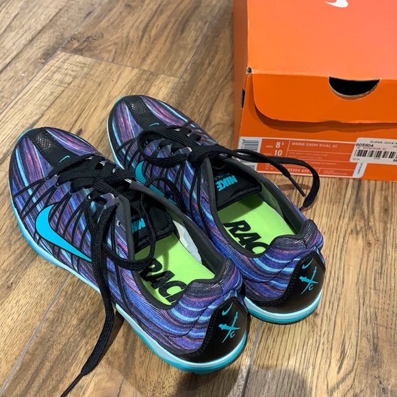 Nike Cross Country Spikes never worn W 10 Men 8.5 - Picture 1 of 6